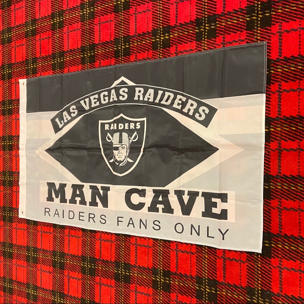 Brand new Las Vegas Raiders banner flag
